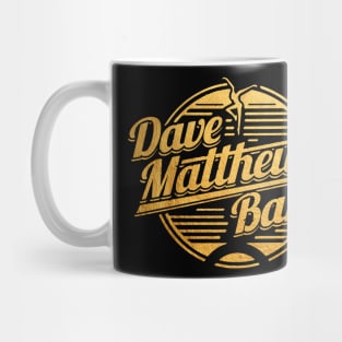 #DMBLOGO Dave Matthews Band Gold Mug